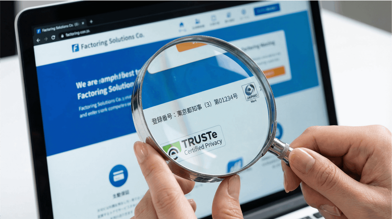 ファクタリング会社のホームページで「信頼できる会社か」を見抜く7つのポイント
